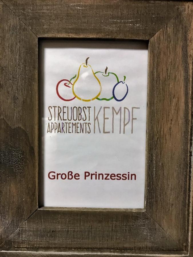 Apartment Grosse Prinzessin - Mit Saunanutzung Burgbernheim
